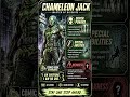 CHAMELEON JACK new super heroes 2026 INFOGRAPH short