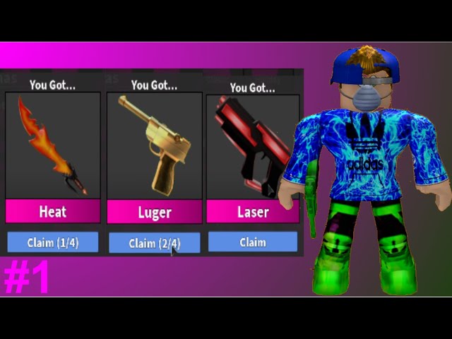 Laser Gun MM2, Murder Mystery 2