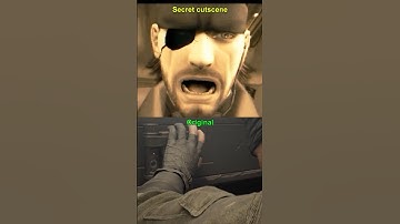 Snake pressing the wrong button secret cutscene #mgsdelta