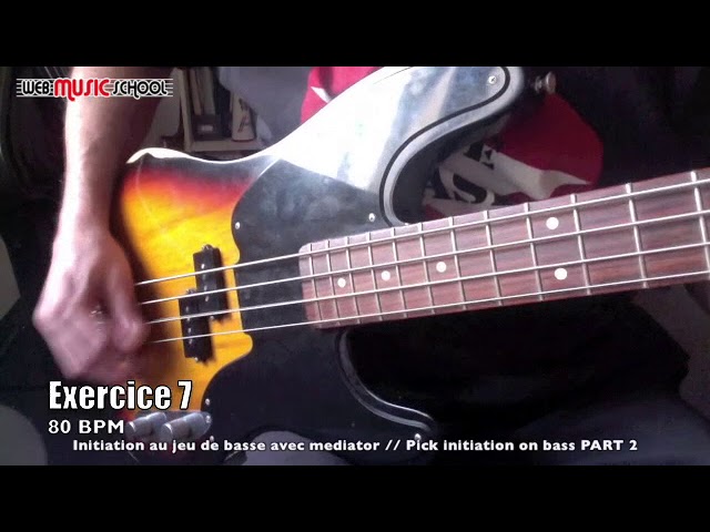 TUTO La basse au médiator - Jules Brosset 