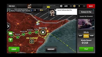 DEAD TRIGGER 2  "USA  CAMPAIGN" (SCIENCE IS FUN)  ZOMBIE APOCALYPSE