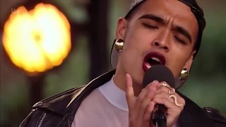 Sean Miley Moore sings a Donnie Hathaway song cover - Bootcamp - The X Factor UK 2015