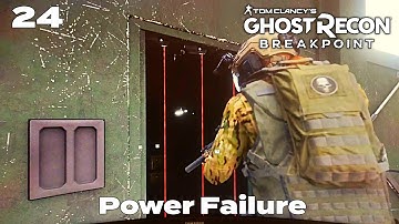 Power Failure disable the AI security systems lets play Tom Clancys Ghost Recon Breakpoint part 24