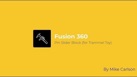 Pin Slider Block | Trammel Toy