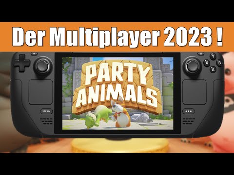 Party Animals | Gameplay | Steam Deck
