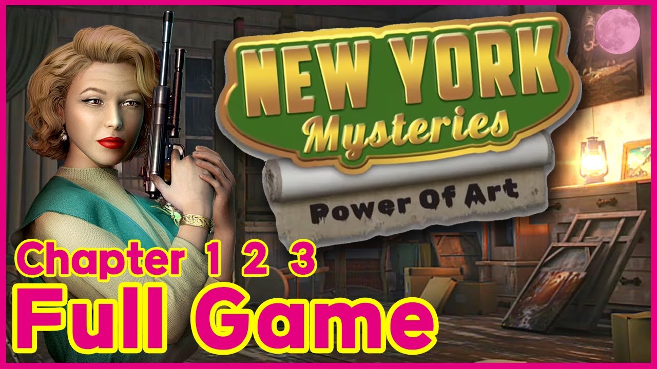 New York Mysteries 5 Power of Art: 1 2 3 Full Walkthrough - YouTube