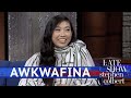 Awkwafina's Grandmother Didn't See The Last 10 Minutes of Her Movie