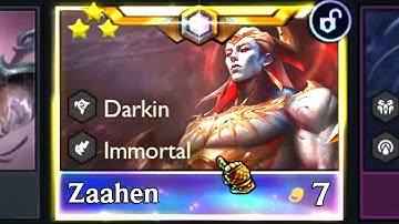 3 star ZAAHEN!... ⭐⭐⭐ 7 Cost | TFT Set 16