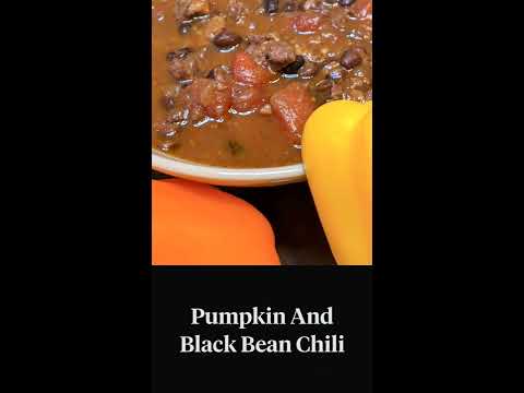 Pumpkin, Sausage and Black Bean Chili