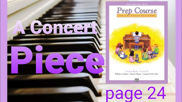 A Concert Piece in Alfred