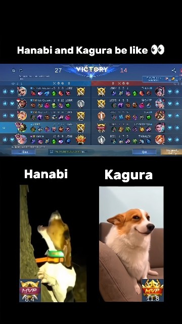 Hanabi and Kagura be like 👀 #shorts #mlbb #hanabi