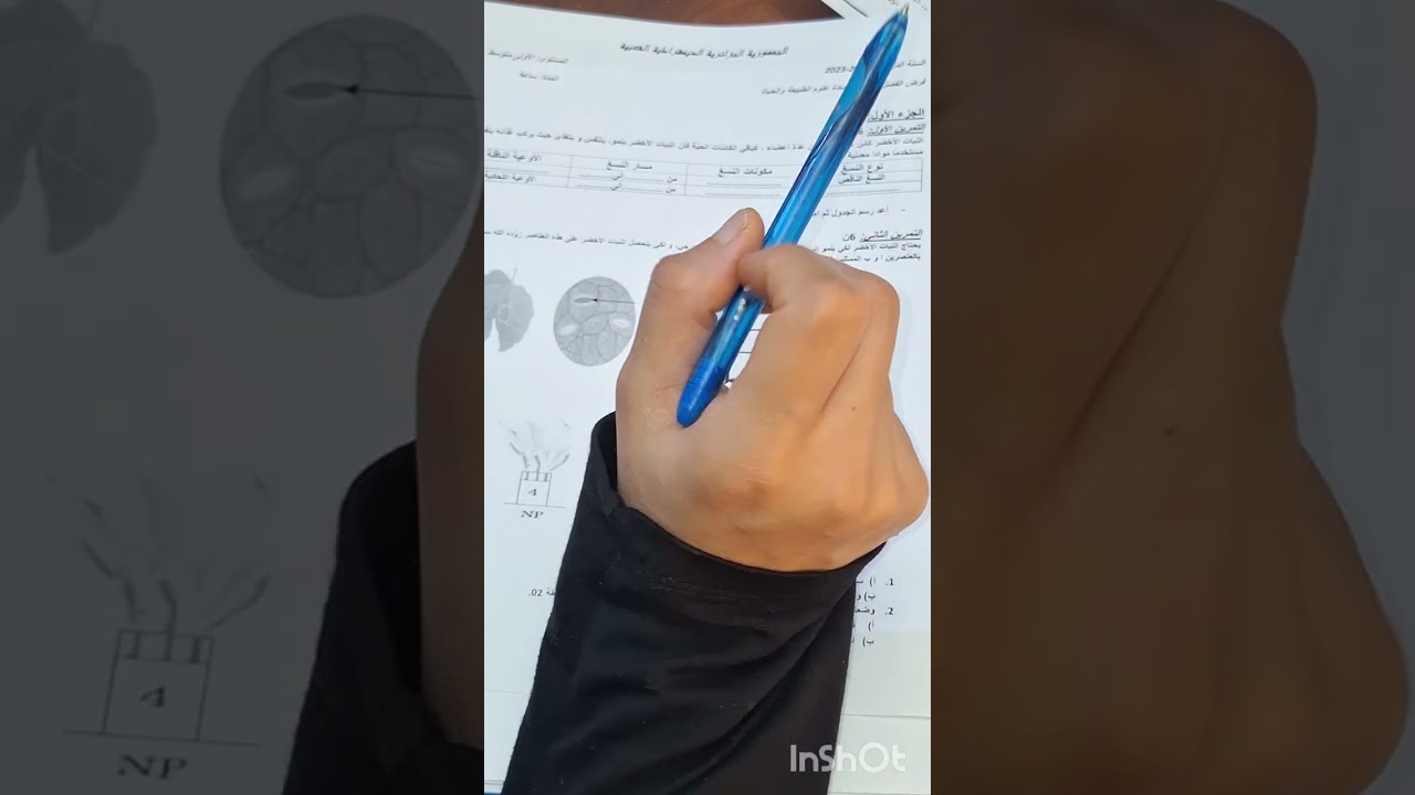 كل التمارين لي راح تجيكم في فرض علوم طبيعيه #أولى_متوسط فصل ثاني 