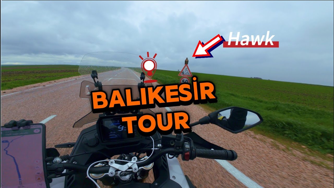 Riding Through Balıkesir | Voge 525 DSX Adventure in Rain & Nature [4K]