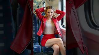 Chic Vibes: Stylish Traveling in Red #FashionistaOnTheGo #TravelStyle