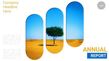 Minimalist Title Slide Design in PowerPoint