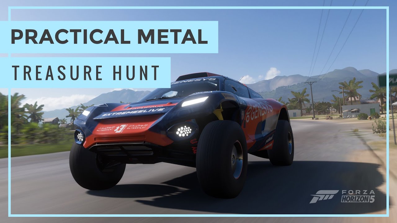 Forza Horizon 5: Practical Metal - Treasure Hunt Guide