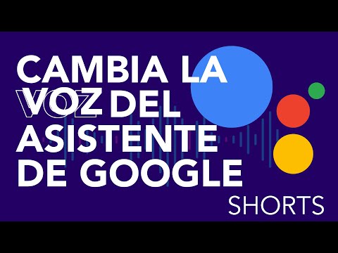 Cambia la voz del asistente de Google #Shorts