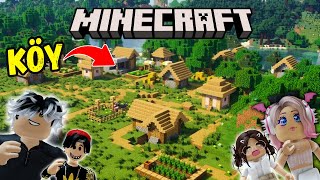 🧱ARIGİLLER KÖYLERE SALDIRIYOR🧱MUHAMMET EFE ARI🐝ARIGİLLER🐝MINECRAFT