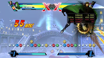 [UMVC3] Dr. Doom Fullscreen Hidden Missile xx Photon Array Confirm (No X-Factor)