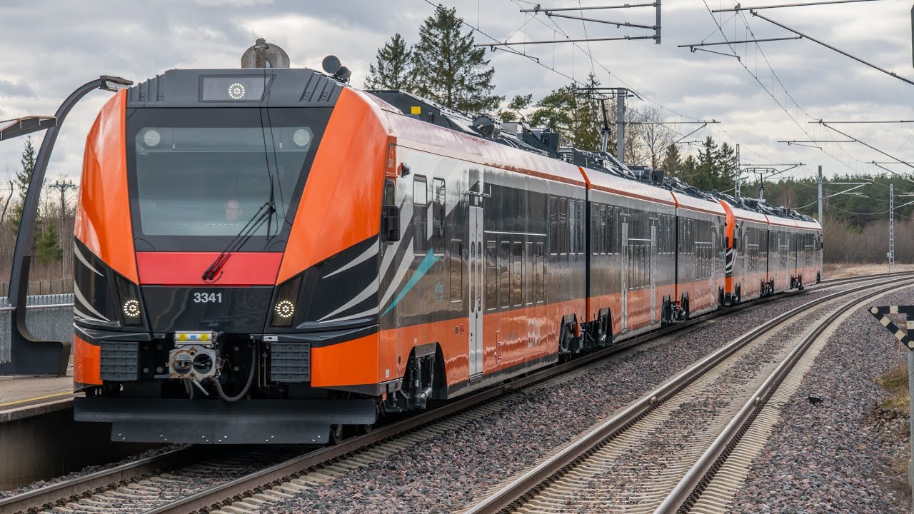 Испытания электропоездов Škoda 21Ev-3339+3342 / Škoda 21Ev-3339+3342 doing tests