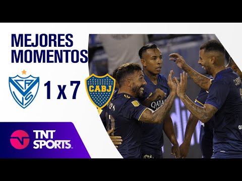 Resumen de Vélez Sarsfield vs Boca Juniors (1-7) | Zona B - F 4 - Copa LFP 2021