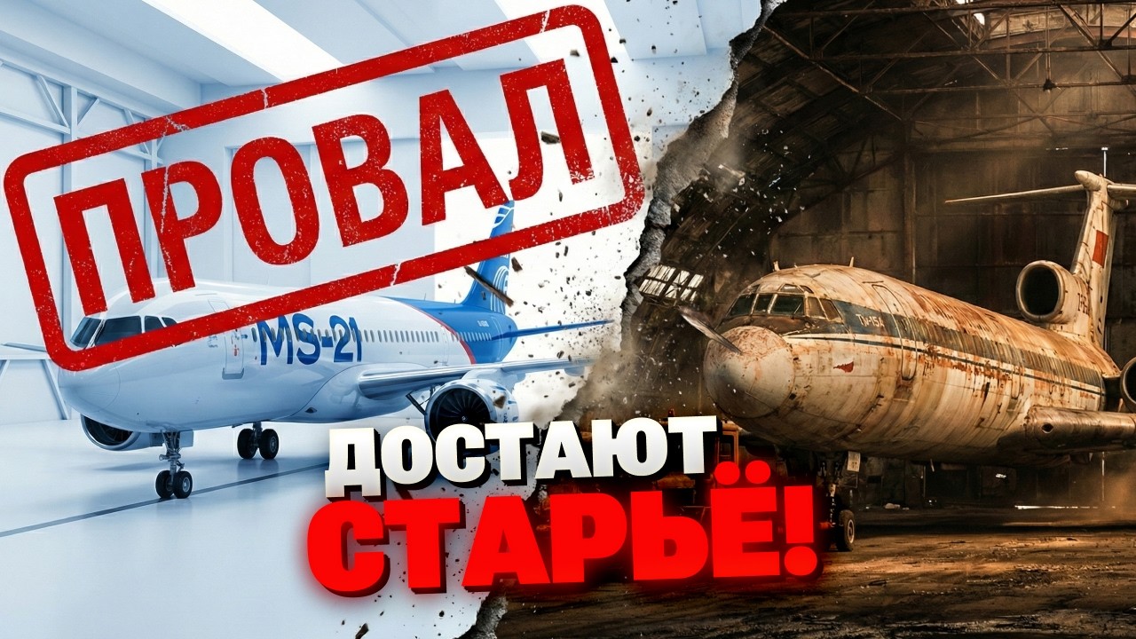 Суперджет СДОХ! Россия реанимирует древние ТУ и ИЛ из-за дефицита запчастей – ЛЕТАТЬ СТРАШНО!