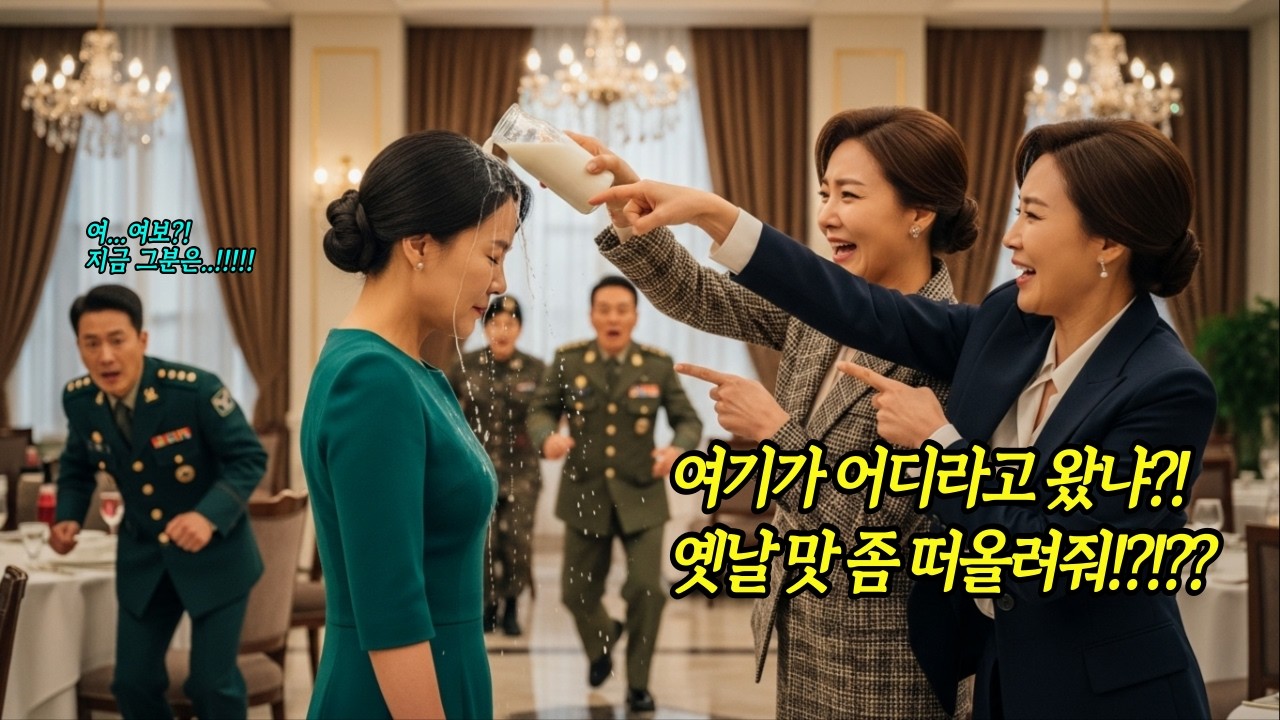 동창회 갔더니 날 무시하던 동창생들, 특전사 1스타 군인들이 나타나 날 보더니 “사령관님!” 소리에 납작 엎드리며 제게 ”장군님”이라 합니다