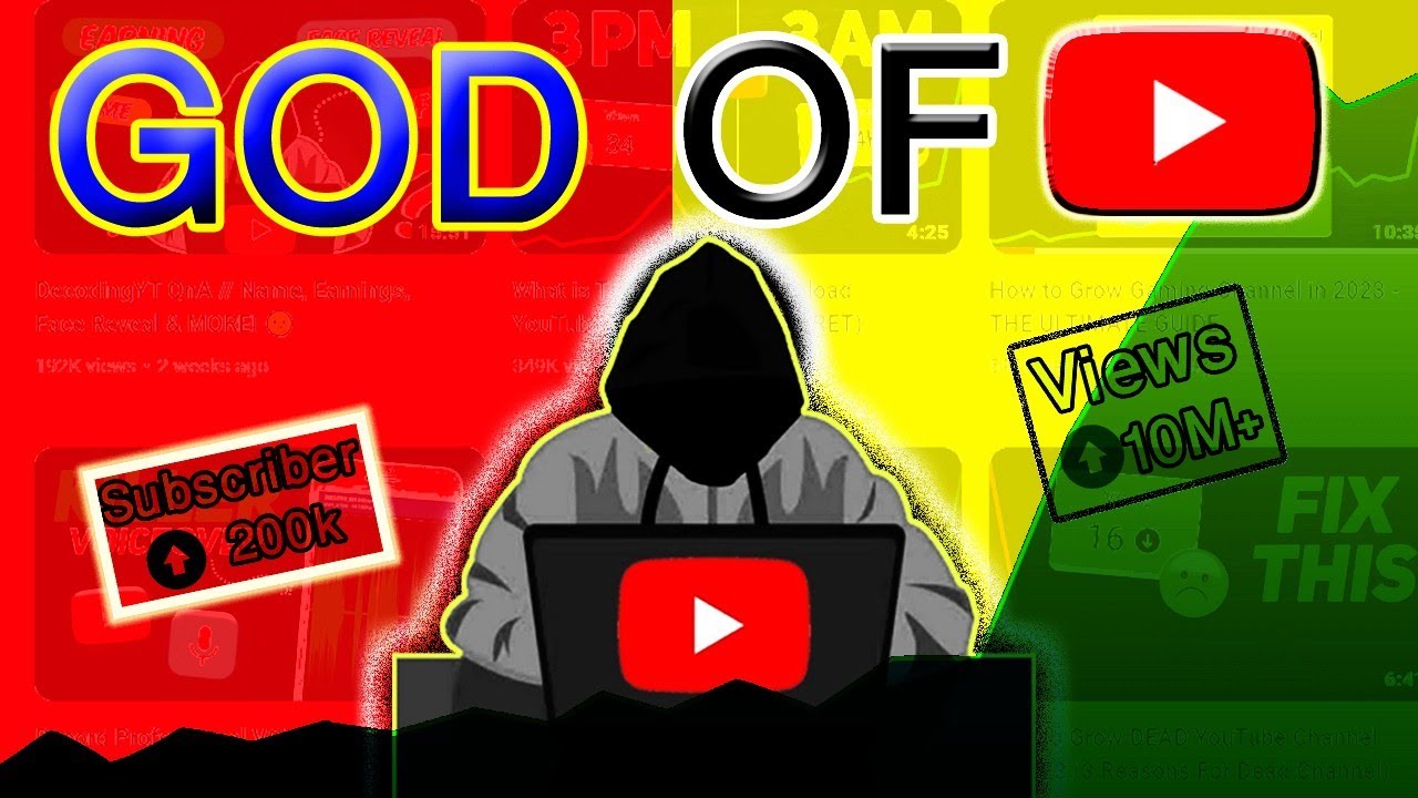 Which STRATEGY Decoding YT use to grow YouTube Algorithm || with his  GROWTH SECRETS.