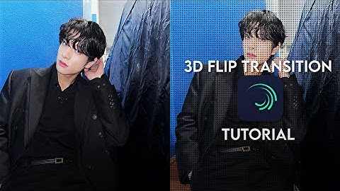 3d flip transition || alight motion tutorial || raevfx