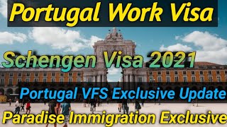 Portugal Work Permit February 2022,Portugal VFS Global Update Feburary2022,Portugal TRC Feburary2022