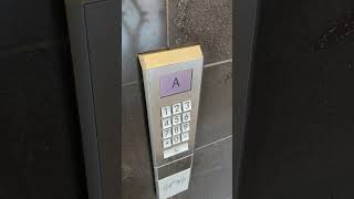 Schindler Miconic 10 Destination Despatch - Using Call Station (Schindler ID) - #Elevator A #shorts