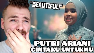 First Time Reacting to Putri Ariani "Cintaku Untukmu" | Dewa Budjana Ft Fadly | REACTION