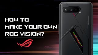 How to Customize Your Own ROG Vision?  | ASUS SUPPORT screenshot 2
