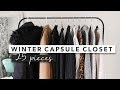 25 Piece Capsule Wardrobe for Winter With Tons of Outfit Ideas | by Erin Elizabeth