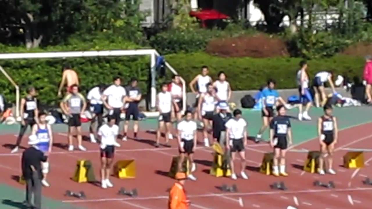 10年 神奈川マスターズ陸上記録会 M45 100m Youtube