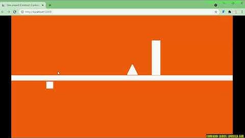 【Construct 2】Switching side Make and endless runner with gravity flip