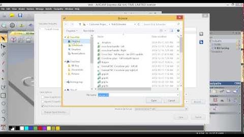 ArtCAM Express   Project 1   Video 10   Saving Toolpath