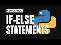 Python Course For Beginners # 05 | Conditional Statements | Urdu/Hindi | simpleprog