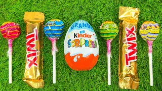 Oddly Satisfying l Unpacking Lollipops, Kinder Surprise AND Chocolate Sweets, ASMR sounds 🍭 by Yummy Yummy 229,361 views 3 months ago 2 minutes, 24 seconds