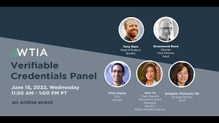 2022 WTIA Verifiable Credentials Panel