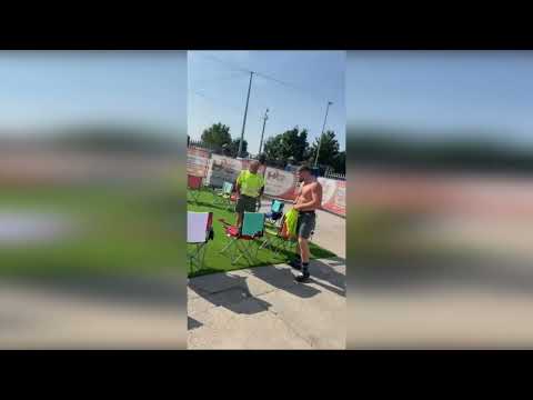 Roofing company boss hailed a legend for surprising workforce with pool party and BBQ in heatwave