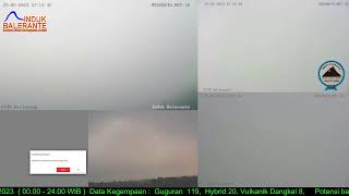 Live Streaming Merapi - Merapi Volcano Eruption, Central Java, Indonesia 25 /05/2023