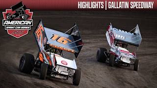 ASCS | American Sprint Car National Series | Gallatin Speedway | September 4, 2026 | HIGHLIGHTS