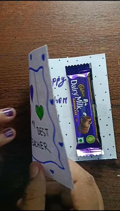 Easy and Simple Teacher Day Card/ Happy Teacher's Day Card #shorts #shortvideo