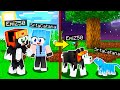 ¡¡MINECRAFT PERO NOS CONVERTIMOS en ANIMALES SALVAJES!! 😱🐺 Paso minecraft con CATANA y JUANCHO