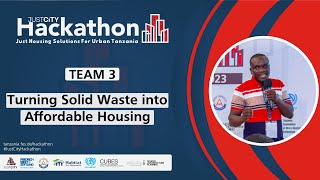 Celebrity Just City Hackathon Pitching: Team 3 - Turning Solid Waste into Affordable Housing Profile