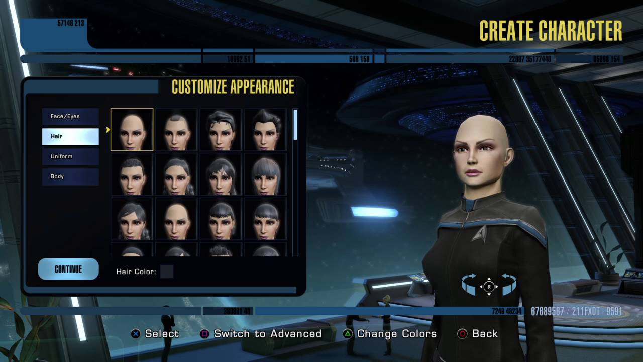 star trek online character creation