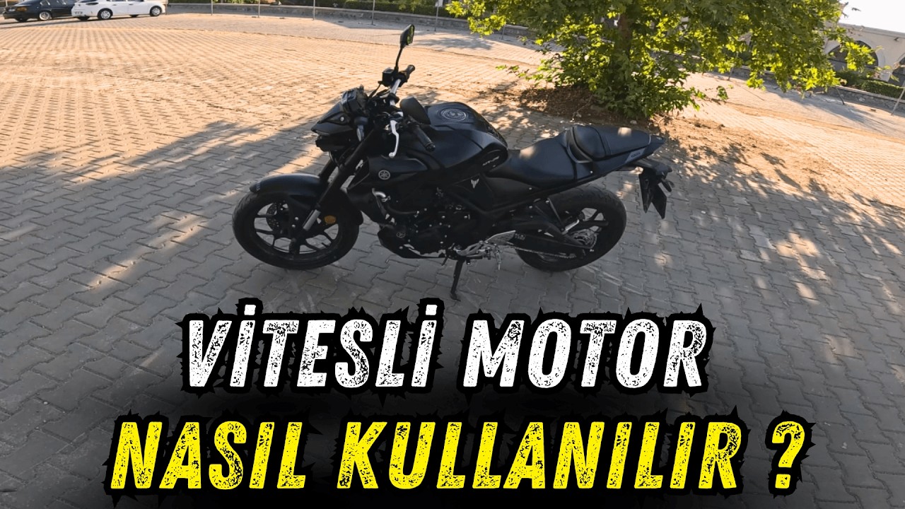 Vitesli Motosiklet Nasıl Sürülür ?  | Sıfırdan Öğren! Detaylı Anlatım