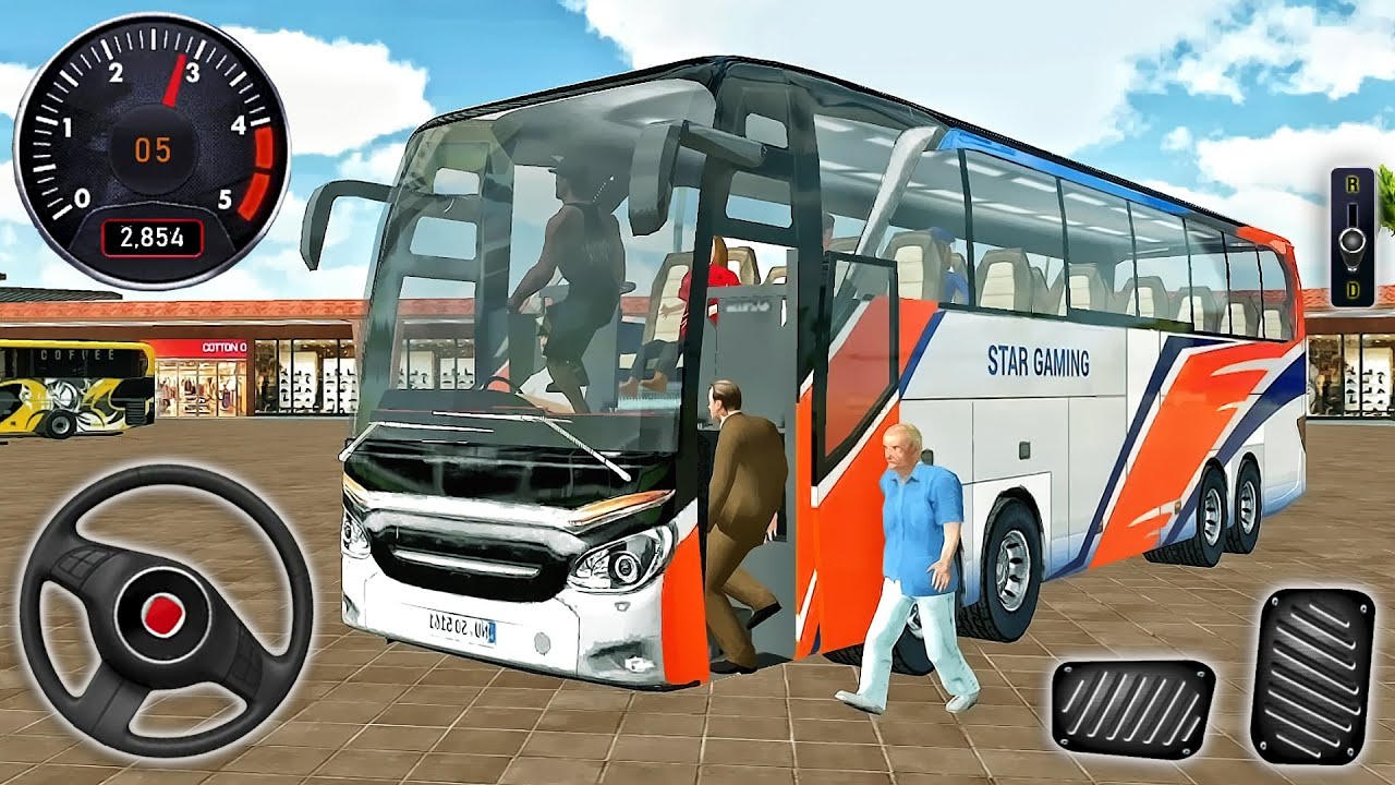 Realistic City Bus Driving 3D - Bus Simulator 3D 2024 - Android ...