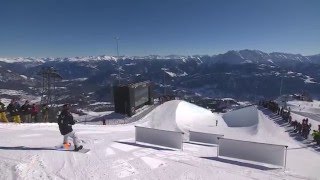 SWISS SNOWBOARD TEAMSTREAM #50 - Pat Burgener's Final Run @ LAAX OPEN